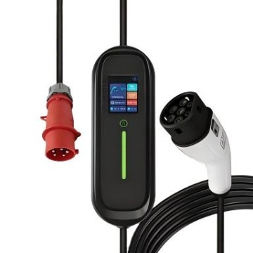 Type 2 AC 11kW 380V Portable EV Charger